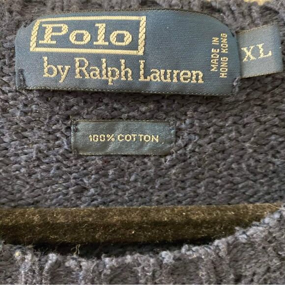 Polo By Ralph Lauren Sweater Sz XL - Picture 7 of 7